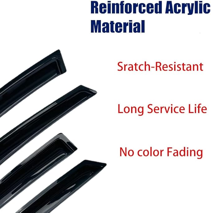 94425 Side Window Wind Vent Deflectors fit
