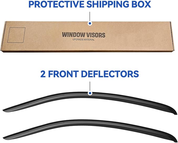 Window Visors Rain Guards Shield