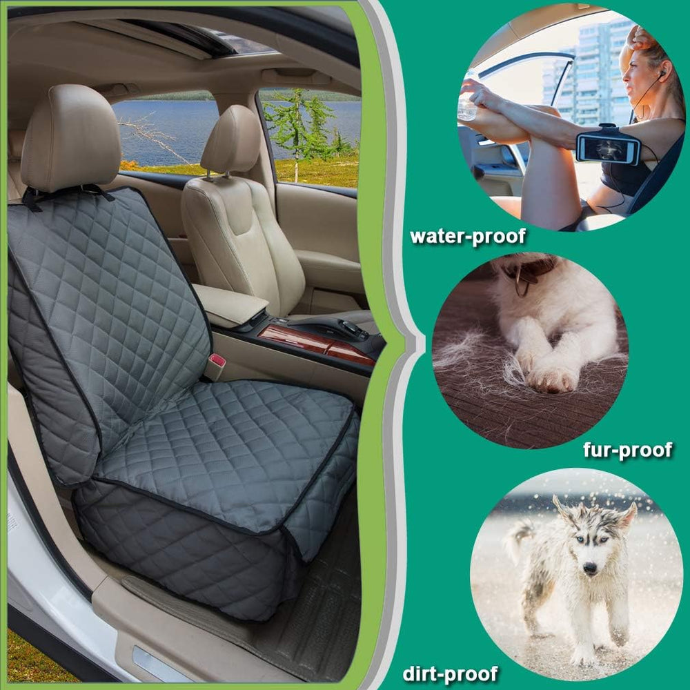 Waterproof Front Seat Cover Dog Car Seat Covers Nonslip and Full Protection w...
