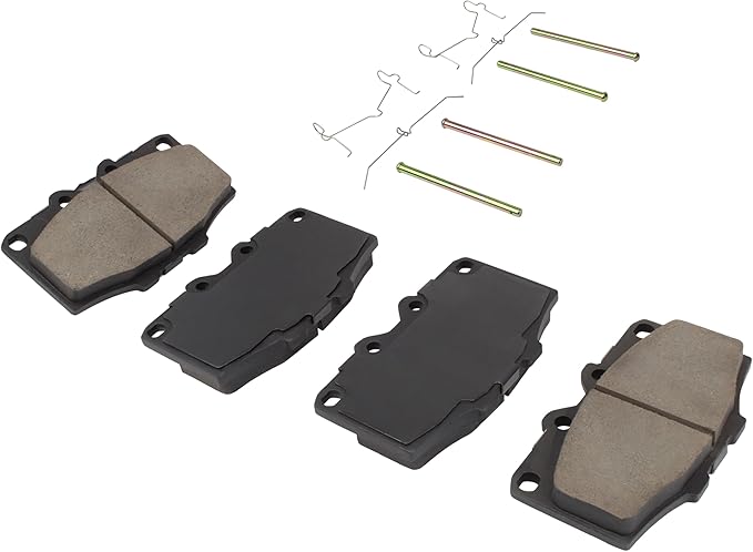 Premium Ceramic Front Brake Pads Compatible