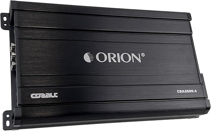 Orion Cobalt Series CBA2500.4 High Efficiency 4-Channel Class A/B Amplifier