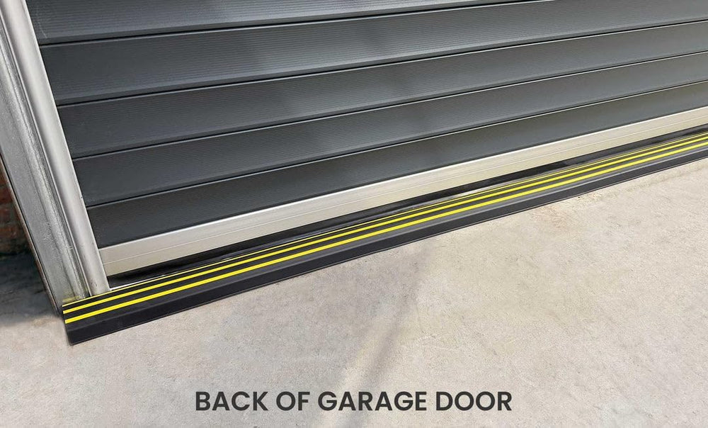 1 ¼” High Garage Door Threshold Seal Kit 10'3" Length | Flexible PVC...