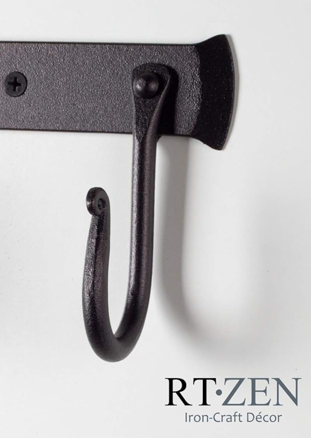 RTZEN Wall Mount Hook Set (5 Pack)