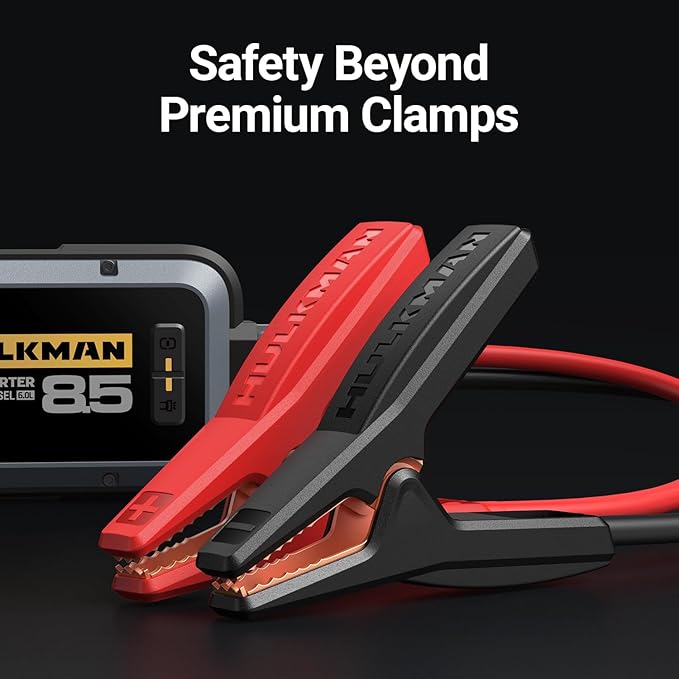 Hulkman Alpha85, Space Gray, 2000A 74Wh Smart Jump Starter, 12V Portable Car