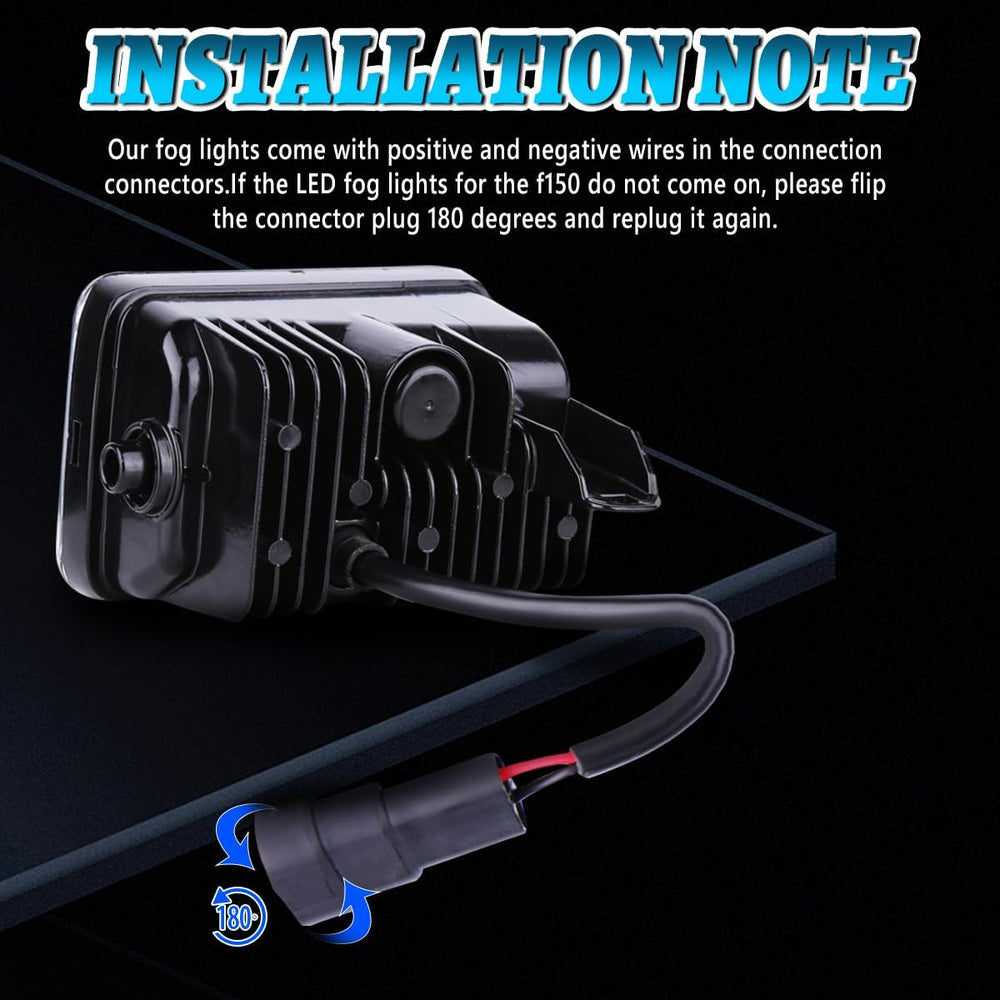 BICYACO Upgrade LED Fog Lights for 2015-2020 Ford F150, 2017-2022 F250 F350 F...