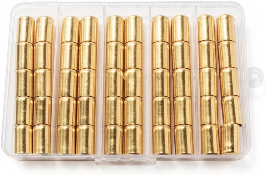 50PCS Hose Ferrules Brass Fitting, Hose Repair Kit