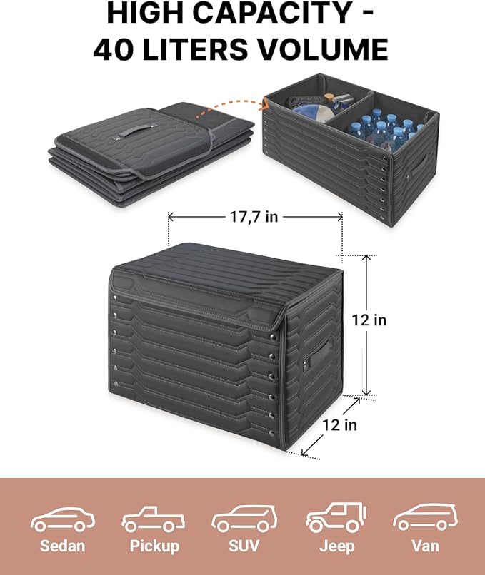 Trunk Storage 17.7" Collapsible Crate