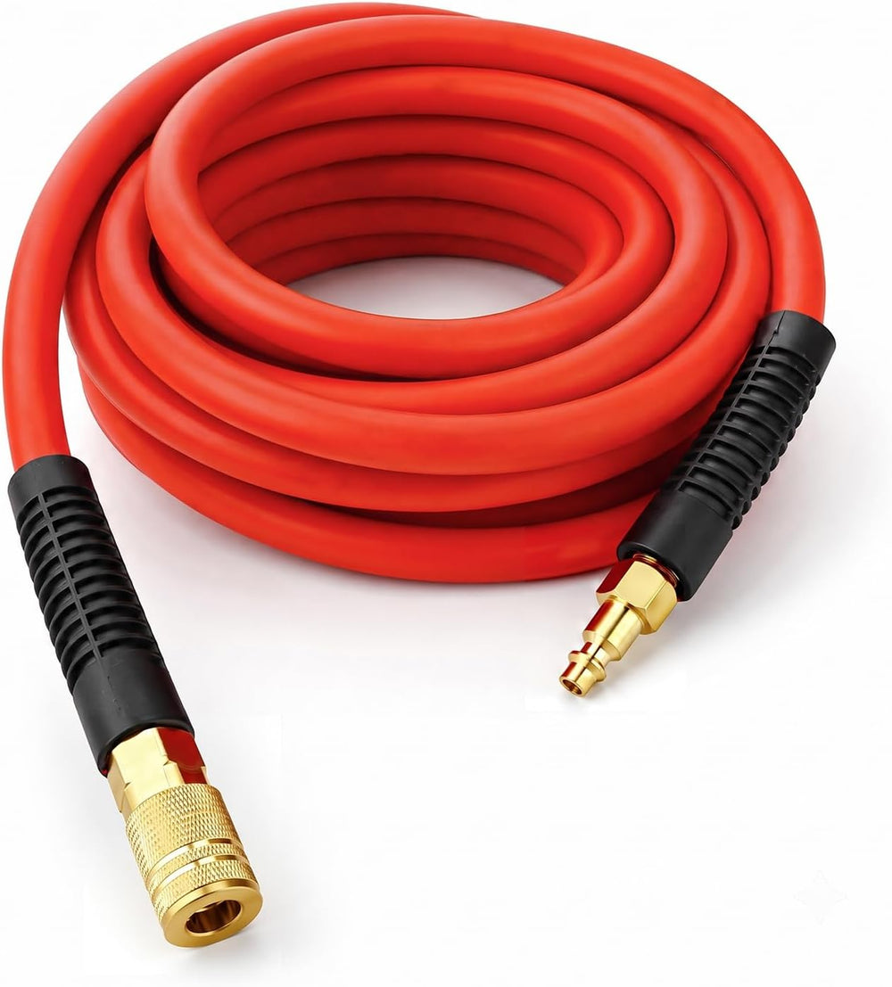 Hybrid Lead-in Air Hose 1/4" ID x 100FT, Red