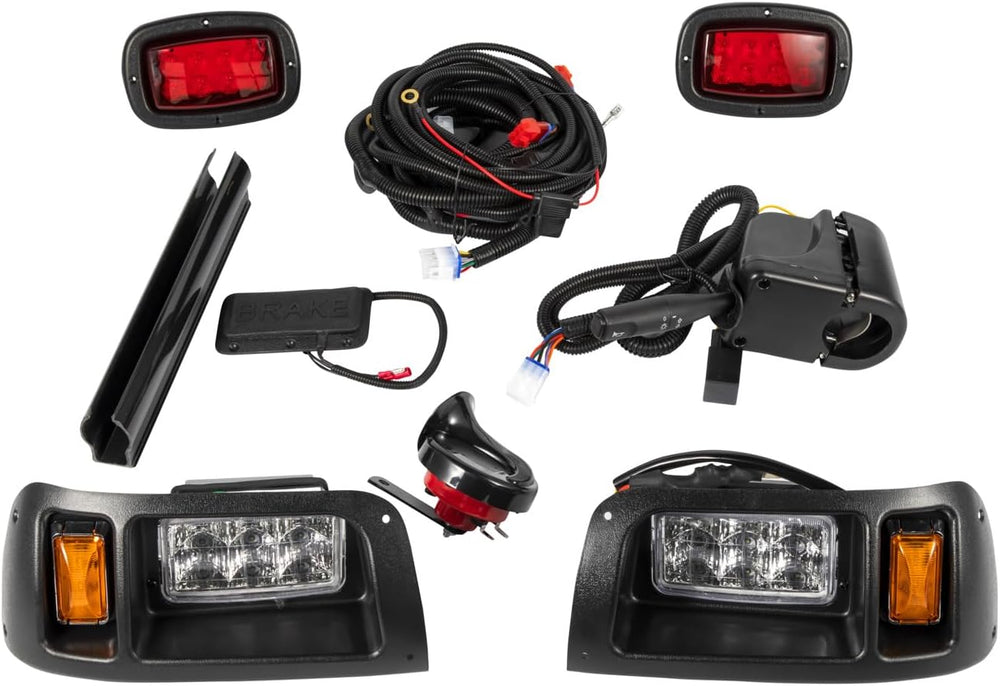 Club Car DS LED Light with Deluxe harness and Upgrade Headlight Power Kits | ...