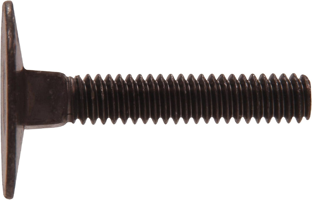 The Hillman Group 260218 1/4-Inch x 2-Inch Elevator Bolt, 100-Pack , Gray