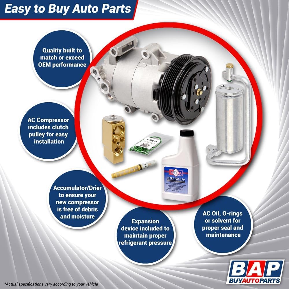 AC Compressor & A/C Kit For Ford Explorer & Mercury Mountaineer V8 20...