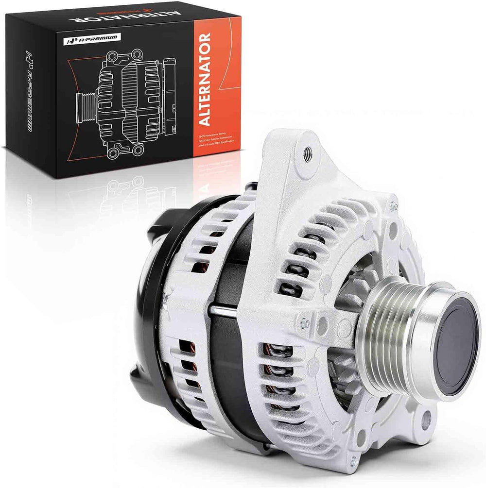 A-Premium Alternator, 12V 100A 6-Groove Pulley Clockwise