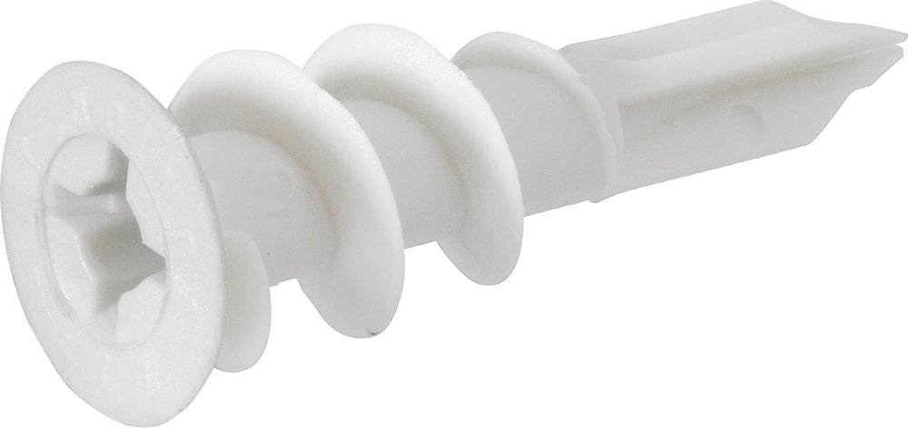 The Hillman Group 375317 Number-8 Wallboard Anchor, Nylon, 100-Pack