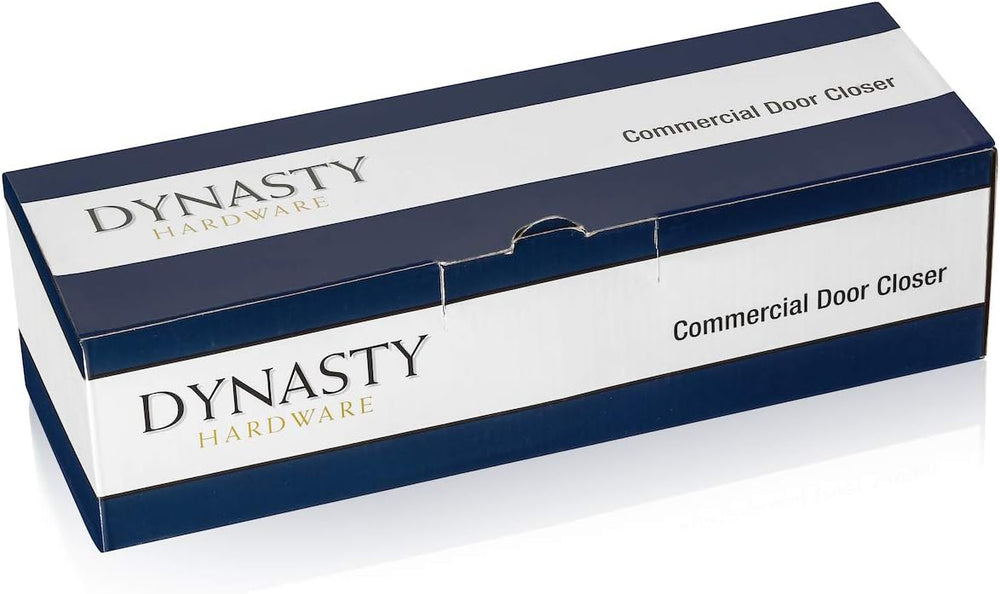 Dynasty 4000 Series Door Closer, Sprayed Aluminum, Spring 4