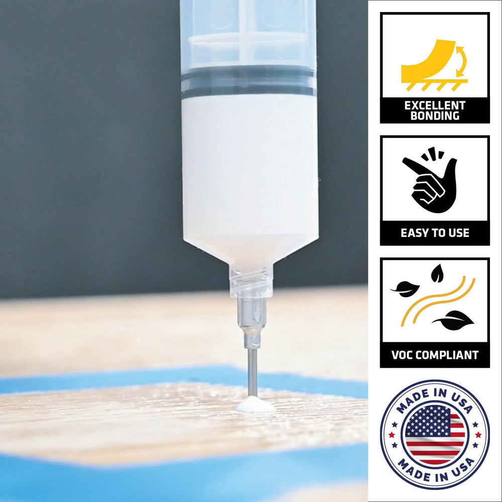 SIKA DriTac Professional Wood Floor Repair Adhesive, White, 1 qt Bottle