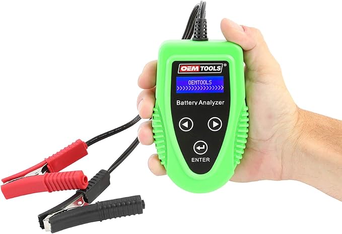 OEMTOOLS 24359 Digital Car Battery Tester, 12V Battery Diagnostic Tool