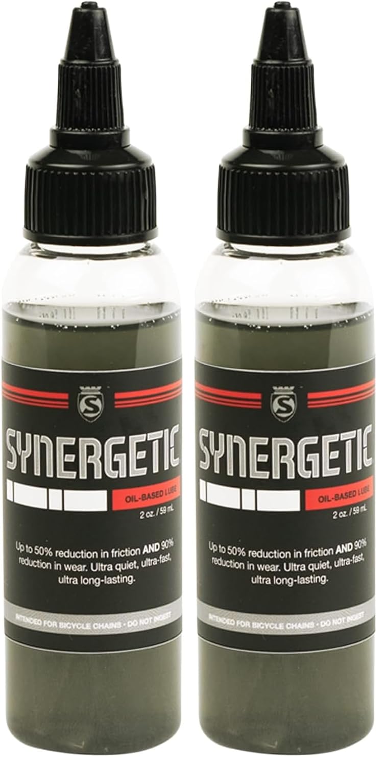 SILCA Synergetic Bicycle Chain Lube - Wet Bike Oil Chain Lubricant - 500+ Mil...