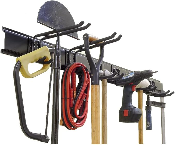 Ultrawall Garden Tool Organizer, 48 Inch Garage Tool Organizer Wall Mount