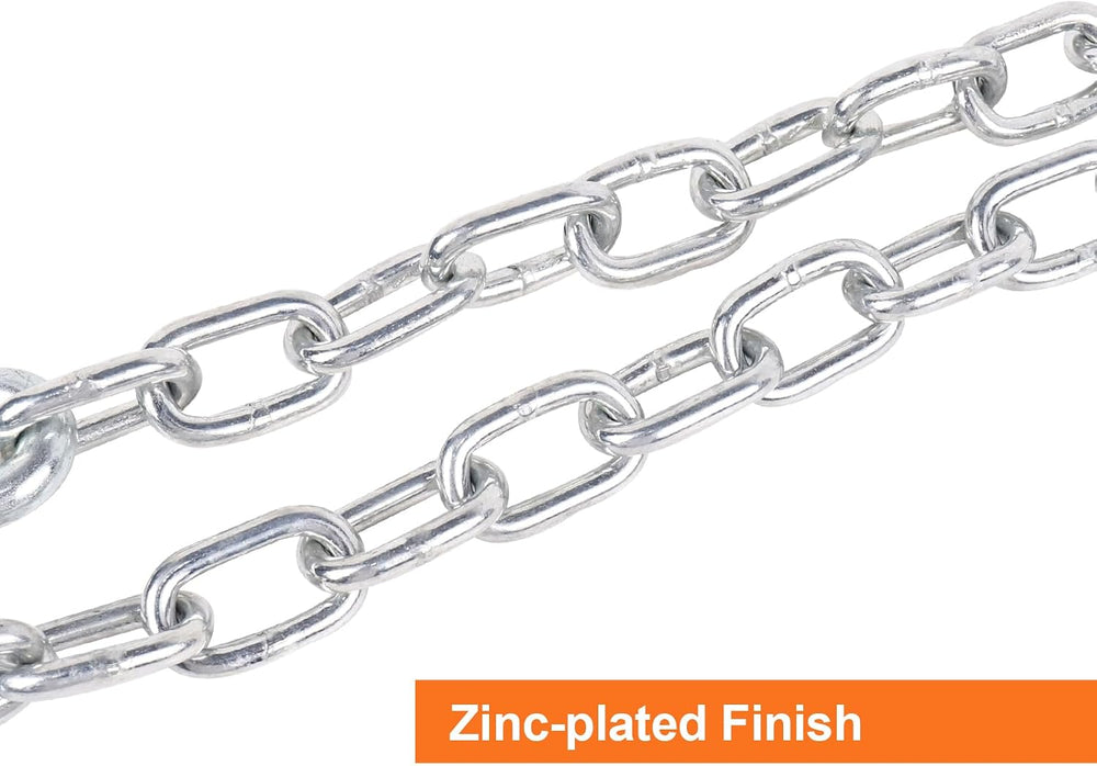 5/16" x 54" Grade 30 Boat Safety Chain with Spring Hooks