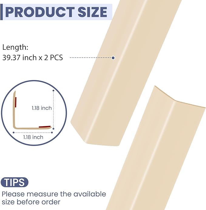2PCS Wall Corner Protectors Guards