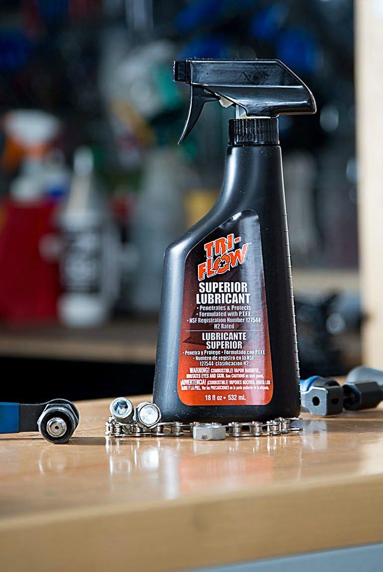 Tri-Flow CTF29200 Superior Lubricant, Pump Spray, 18 ounces, 1 (Non-Carb Comp...
