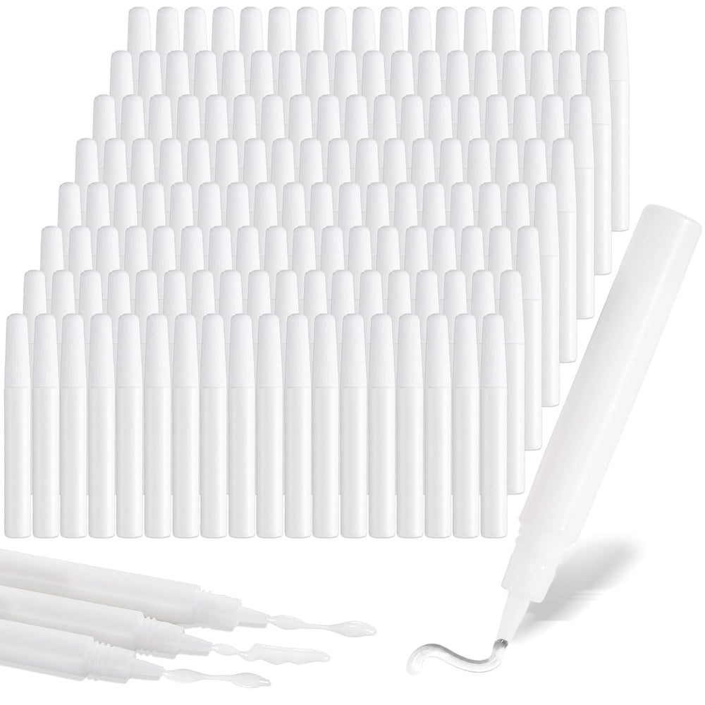 144Pcs White Tacky Glue Pens for Crafting 10ml Quick Dry Glue Pens Bulk