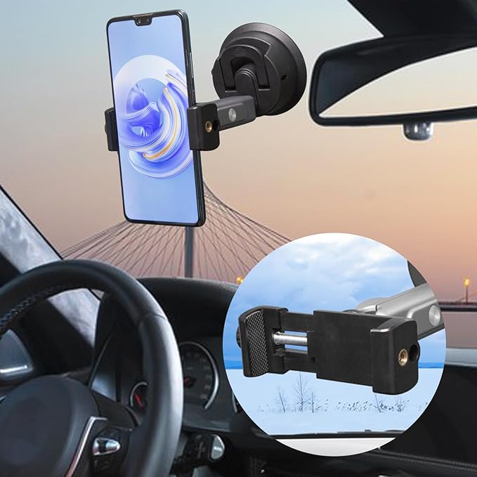 Suptig Universal Car Mount, Suction Cup Mount