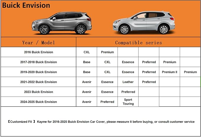 Kayme 6 Layers SUV Car Cover Custom Fit