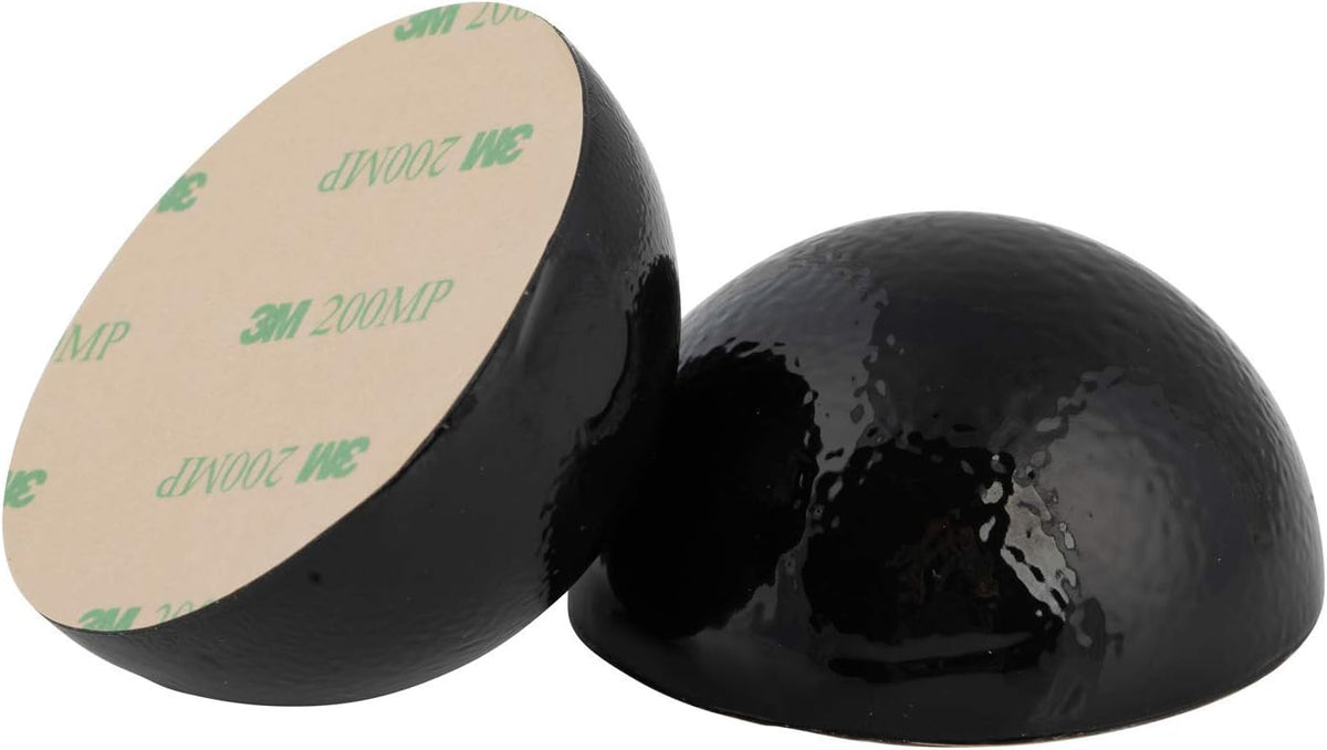 1" Dia Sorbothane Hemisphere Rubber Bumper Non-Skid Feet with Adhesive (8, 50 Duro)