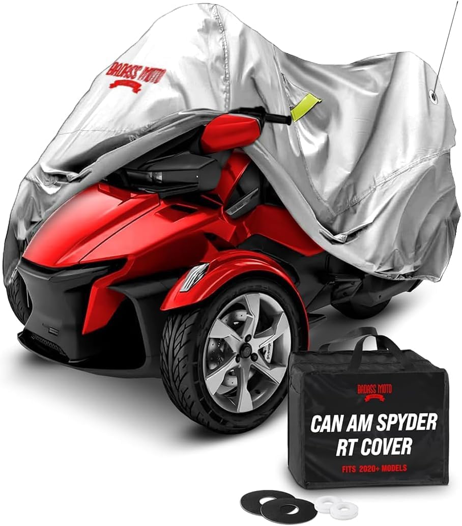 Badass Moto Waterproof for Can-Am Spyder RT Limited Cover 2020-2026, Gray | A...