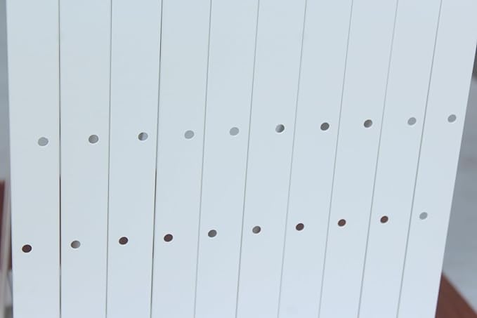 8 Pack L22 x H 12" White Heavy Duty Shelf Brackets