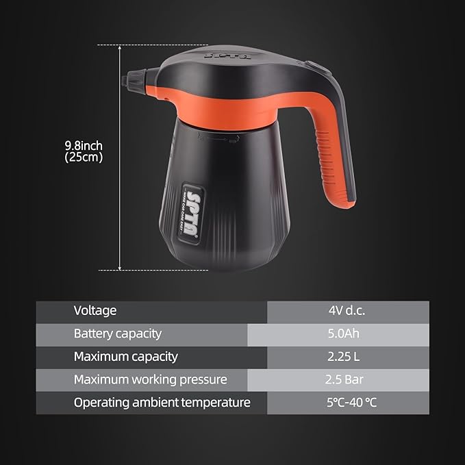 SPTA Electric Pressurized Soap Sprayer