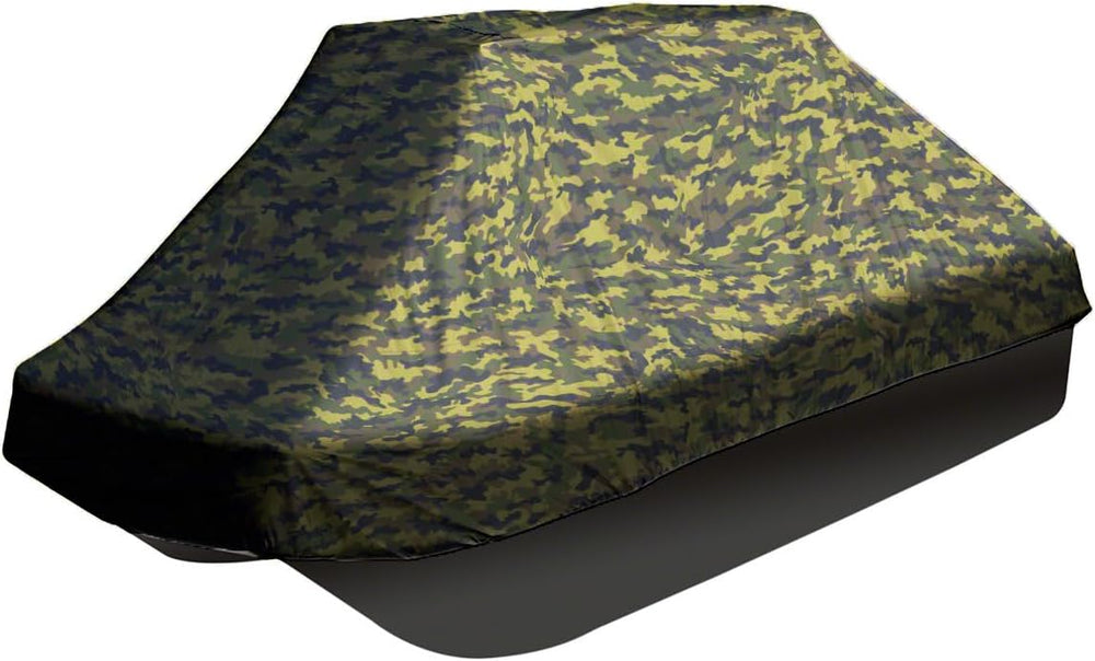 Pond Prowler Boat Cover Waterproof Fits 10.2ft, 50" W Camo