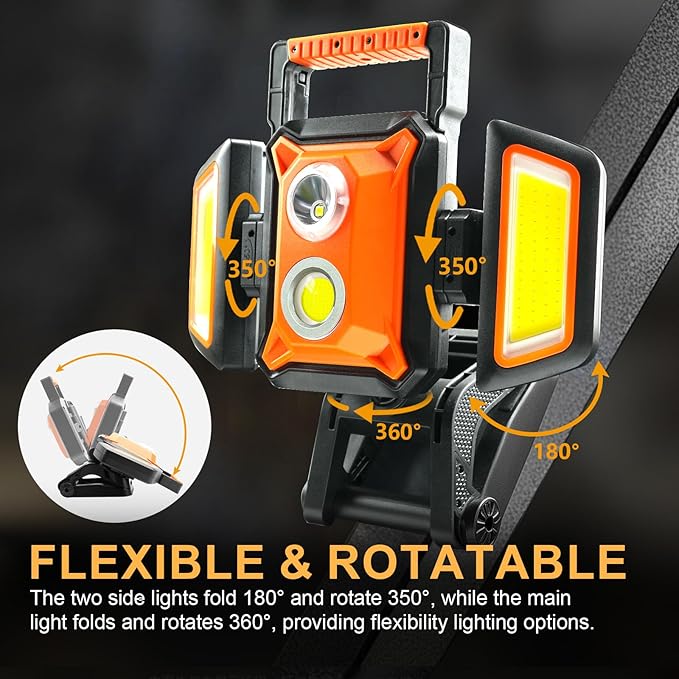 4000LM LED Work Light Rechargeable