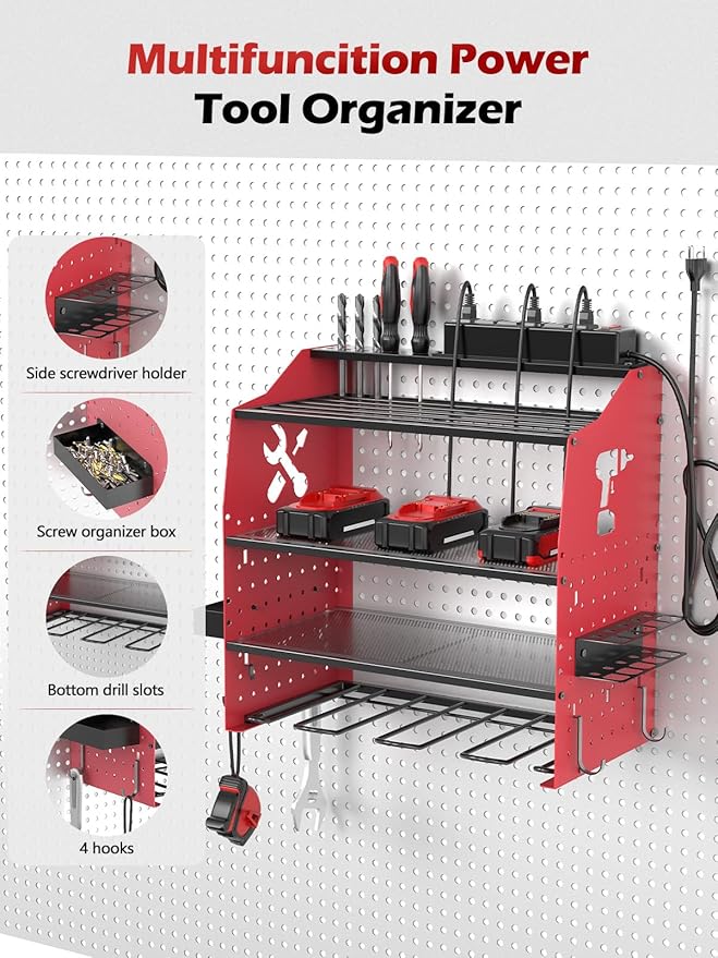 Power Tool Organizer Wall Mount
