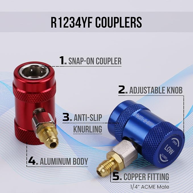 Lichamp Car A/C R1234YF Adapter