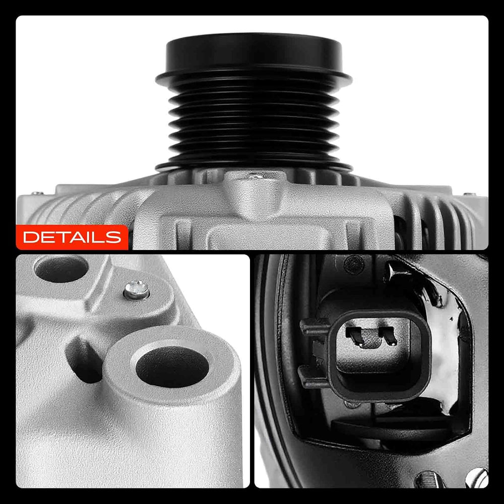 A-Premium Alternator, 12V 160A 6-Groove Pulley Clockwise