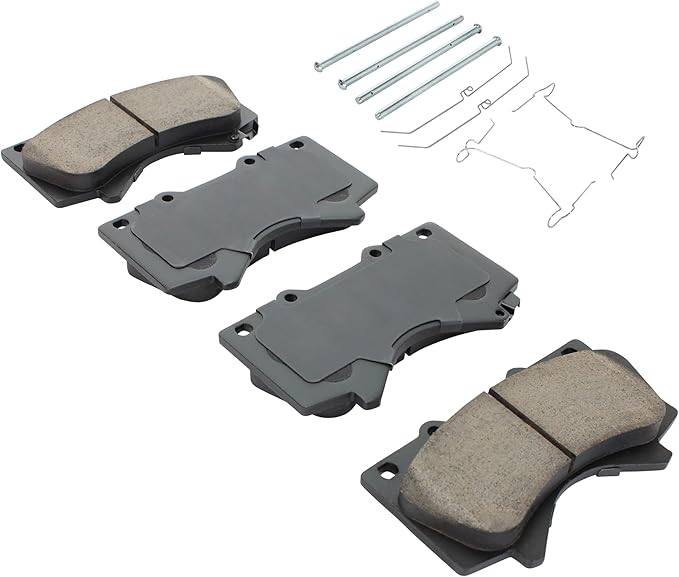 Premium Ceramic Front Brake Pads Compatible
