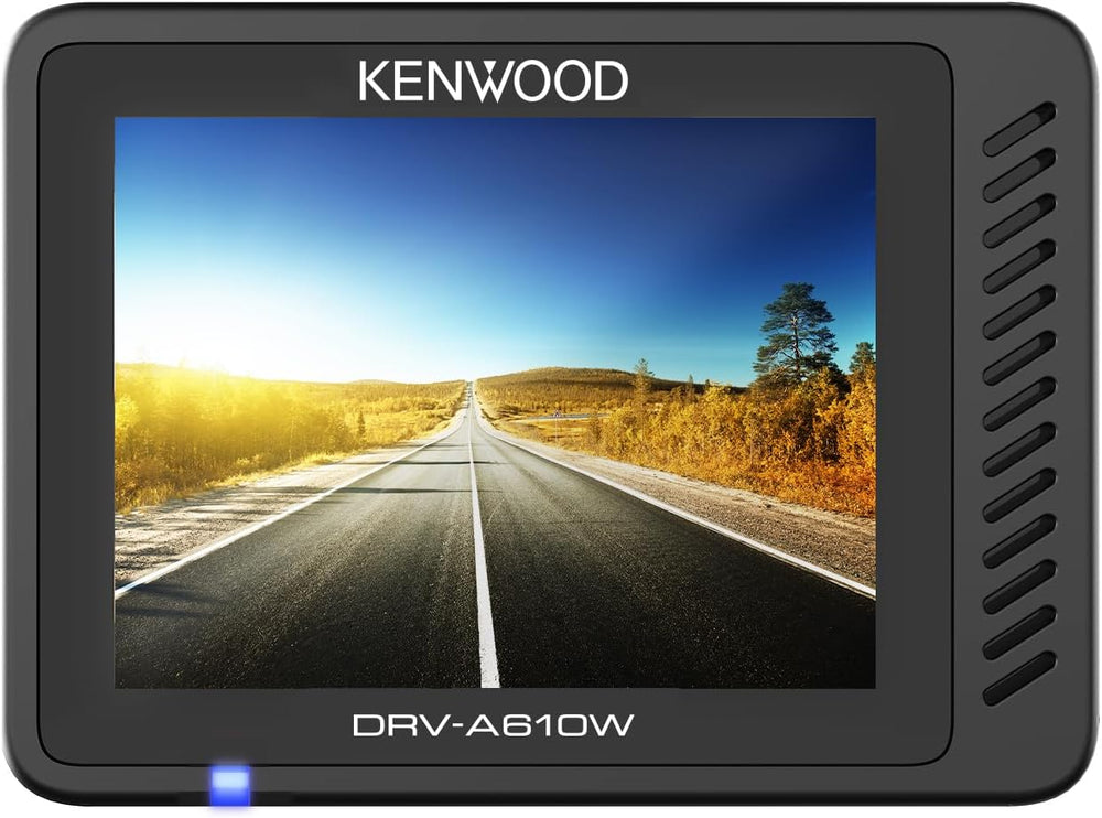 KENWOOD DRV-A610WDP Dash Cam Front and Rear with GPS, 4K/2K Dash Camera for C...