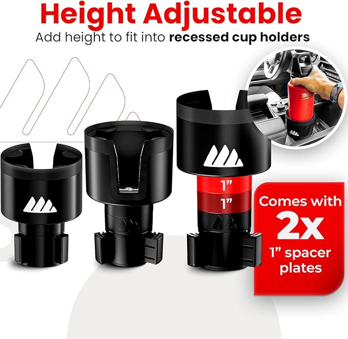 Integral Ultimate Expander Car Cup Holder (2 Pack)