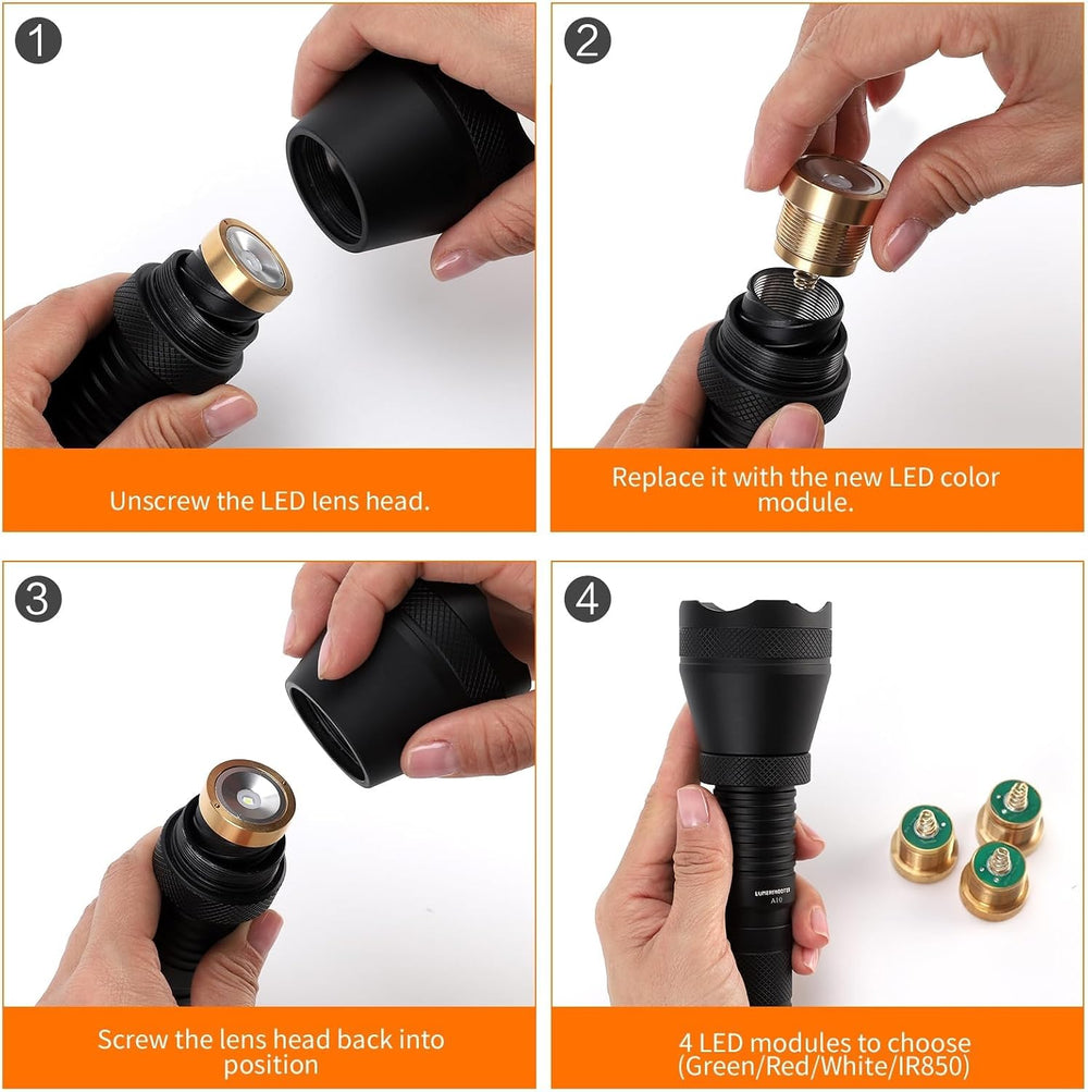 A10 Ultimate Green Hunting Light Kit