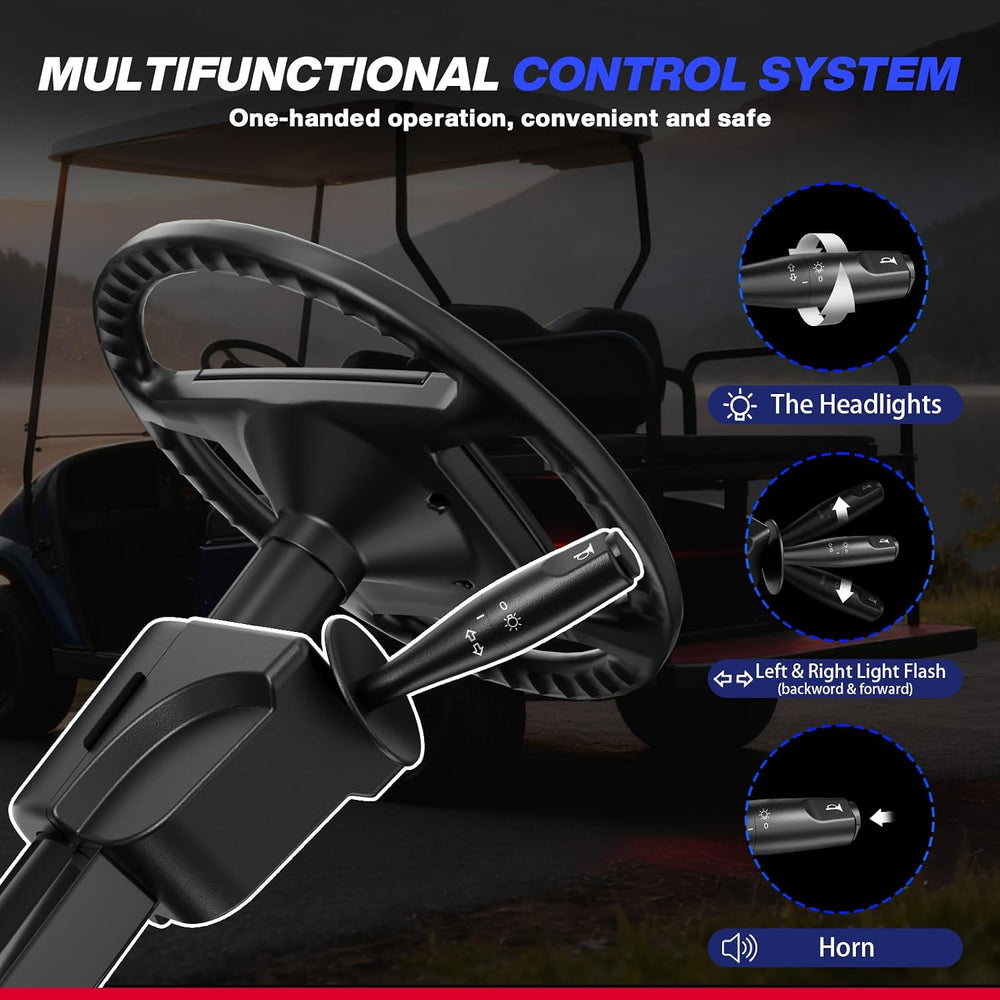 EZGO TXT Deluxe Light Bar Kit, Golf Cart LED Light Kit With EZGO TXT 12V Stre...