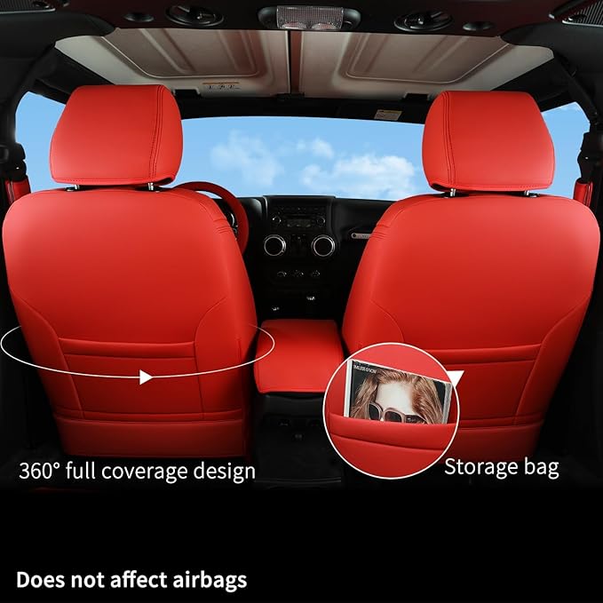 GIANT PANDA Customized Full Set Car Seat Covers