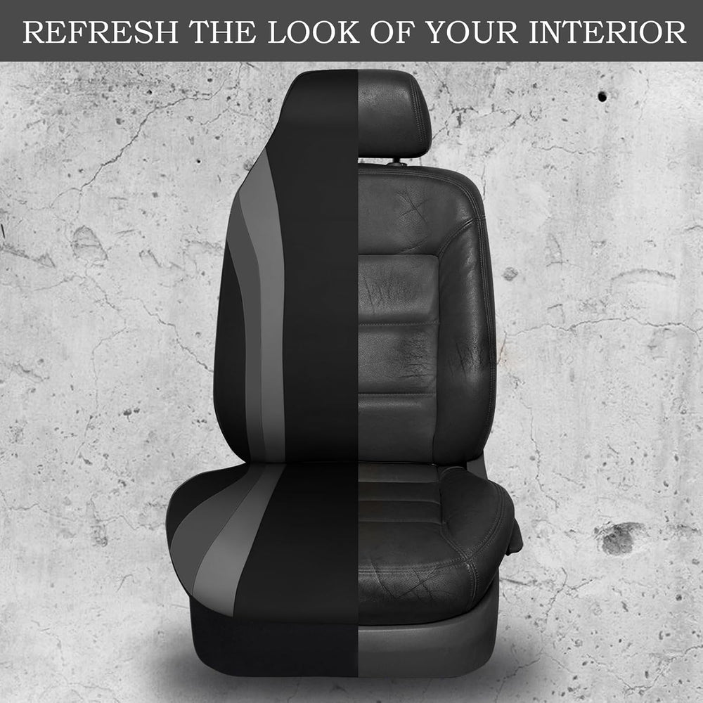 CAR PASS AquaShield Neoprene Waterproof Car Seat Covers for Front Seats Only,...