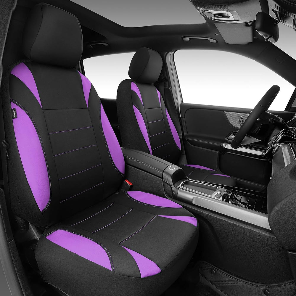 CAR PASS Waterproof Car Seat Covers Front Seats Only with 5mm Composite EVA, ...
