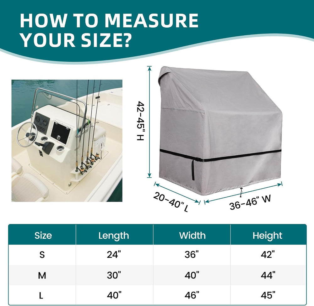 100% Waterproof Boat Center Console Cover