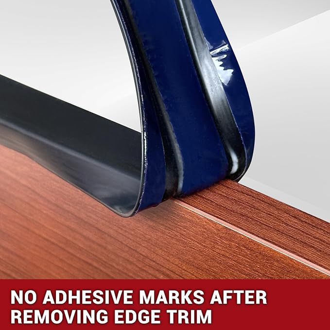 Rubber Edge Trim, 1/2" Self Adhesive Flexible U Channel Edge Protecter