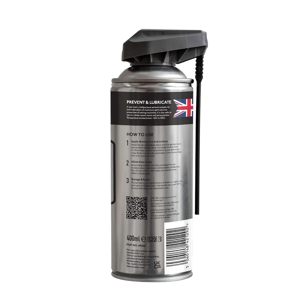 JENOLITE Silicone Lubricant Aerosol, 3x13.5oz
