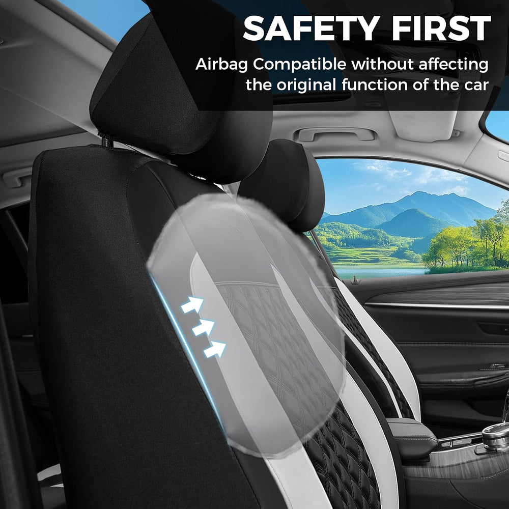 Seat Covers, Front Seat Covers 2 PCs, Automotive Seat Cover for Cars, Luxury ...