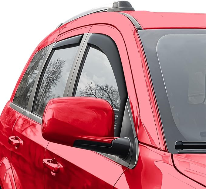 Voron Glass in-Channel Extra Durable Rain Guards (4 Pieces)
